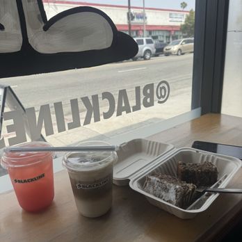 Black Line - Strawberry Lemonade, and Tiramisu Latte also Coffee Cake - Coffee & Tea Near Me - Los Angeles, California Black Line - Strawberry Lemonade, and Tiramisu Latte also Coffee Cake - Coffee & Tea Near Me - Los Angeles, California