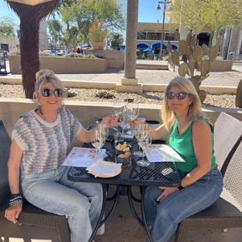 LDV Winery - My sister and I on the patio - Wine Tasting Room Near Me - Scottsdale, Arizona LDV Winery - My sister and I on the patio - Wine Tasting Room Near Me - Scottsdale, Arizona