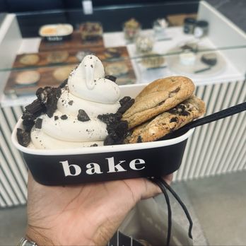 Bake The Cookie Shoppe - Soft serve cookie bowl - Desserts Near Me - Las Vegas, Nevada Bake The Cookie Shoppe - Soft serve cookie bowl - Desserts Near Me - Las Vegas, Nevada