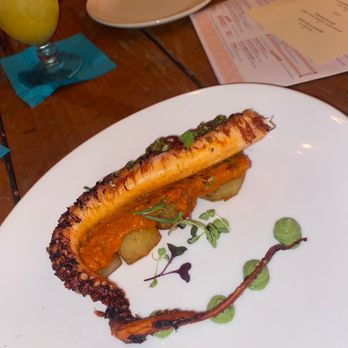 Cafe La Trova - Seared Octopus - Cocktail Bars Near Me - Miami, Florida