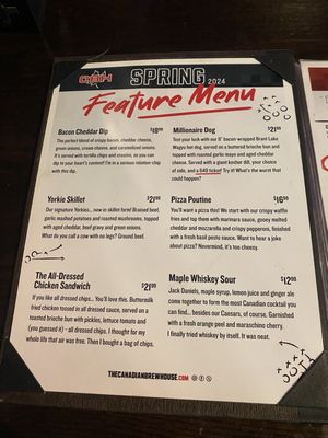 Menu photo 8 The Canadian Brewhouse St. Albert, AB Menu photo 8 The Canadian Brewhouse St. Albert, AB