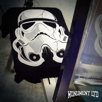 Monument Limited - Storm trooper designed and printed at Monument print and design - Screen Printing/T-Shirt Printing Near Me - Phoenix, Arizona Monument Limited - Storm trooper designed and printed at Monument print and design - Screen Printing/T-Shirt Printing Near Me - Phoenix, Arizona