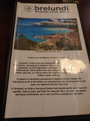 Menu photo 1 Brelundi Waltham, MA