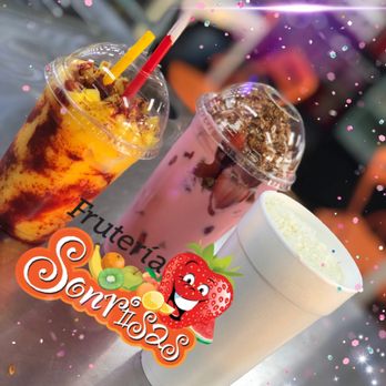 Fruteria Sonrisas #2 - two drinks - Ice Cream & Frozen Yogurt Near Me - Irving, Texas Fruteria Sonrisas #2 - two drinks - Ice Cream & Frozen Yogurt Near Me - Irving, Texas