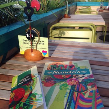 Nando's Peri-Peri - Patio seating - Portuguese Near Me - Edmonton, Alberta