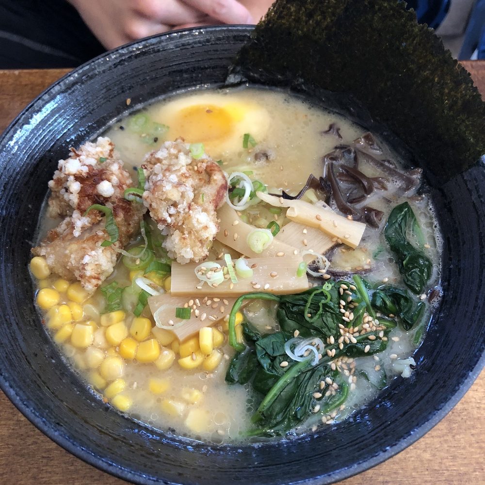 Karrage Chicken Tonkotsu Ramen Karrage Chicken Tonkotsu Ramen