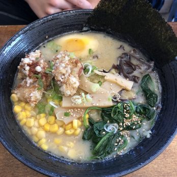 Musashiya Ramen - Karrage Chicken Tonkotsu Ramen - Ramen Near Me - Chicago, Illinois Musashiya Ramen - Karrage Chicken Tonkotsu Ramen - Ramen Near Me - Chicago, Illinois