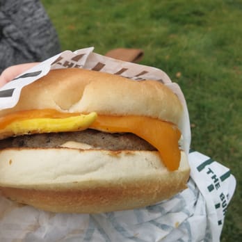 Triple O's - a sausage and egg sandwich - Fast Food Near Me - Kamloops, British Columbia