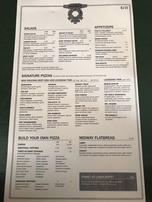 Menu photo 5 Midway Pizza New Orleans, LA Menu photo 5 Midway Pizza New Orleans, LA