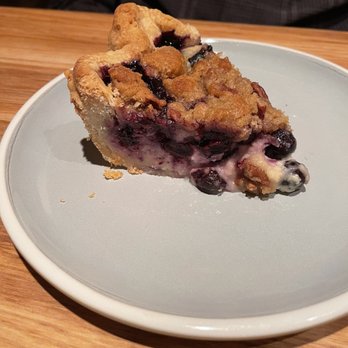 7 Acre BarnGrill - Blueberry custard pie - it was a special tonight and it is definitely special! - New American Near Me - Alpharetta, Georgia