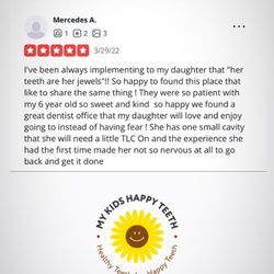 My Kids Happy Teeth - Thank you so much for your kind words. We really appreciate it.