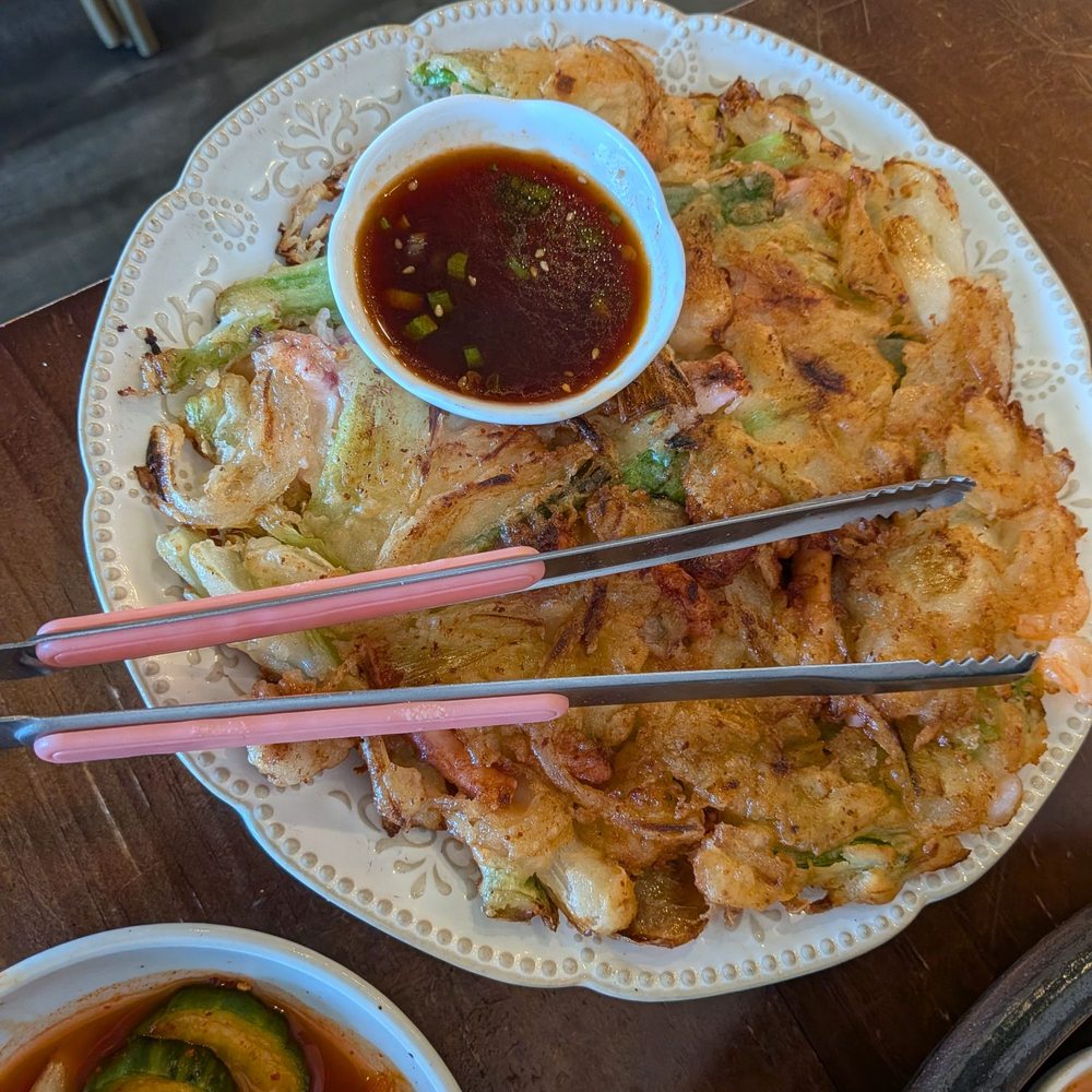 BORI Korean Kitchen - Seafood pancake - Korean Near Me - Bellevue, Washington