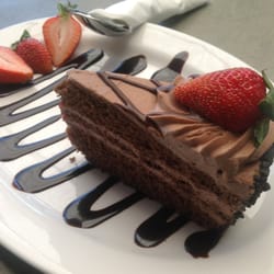 The Cheesecake Shop - Chocolate torte - this + a coffee for only $5.90?! Bargain!