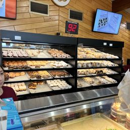 Sweet offered pastries