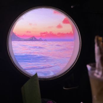 UnderTow Gilbert - Our porthole seat! - Cocktail Bars Near Me - Gilbert, Arizona