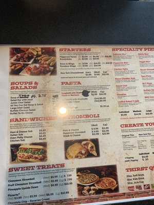 Menu photo 2 Pizza Inn Durham, NC