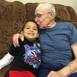 Gentog - Marcie's daddy and grandson shared many happy moments here.
