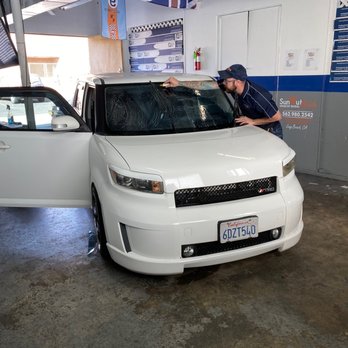 SunOut Mobile Window Tinting - Getting my windshield tinted In 70% ceramic. - Car Window Tinting Near Me - Signal Hill, California SunOut Mobile Window Tinting - Getting my windshield tinted In 70% ceramic. - Car Window Tinting Near Me - Signal Hill, California