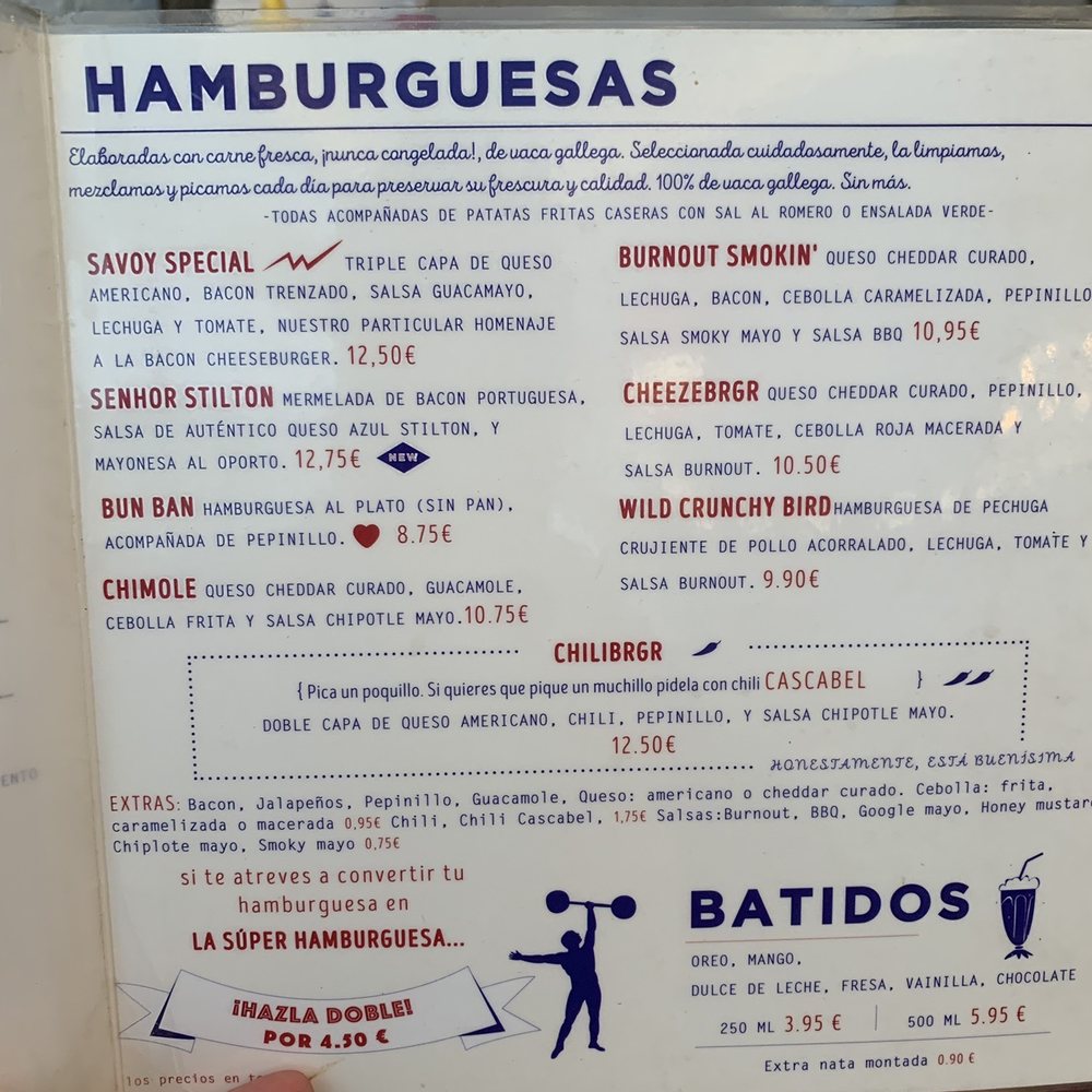 Burnout - Burgers Near Me - Madrid, M