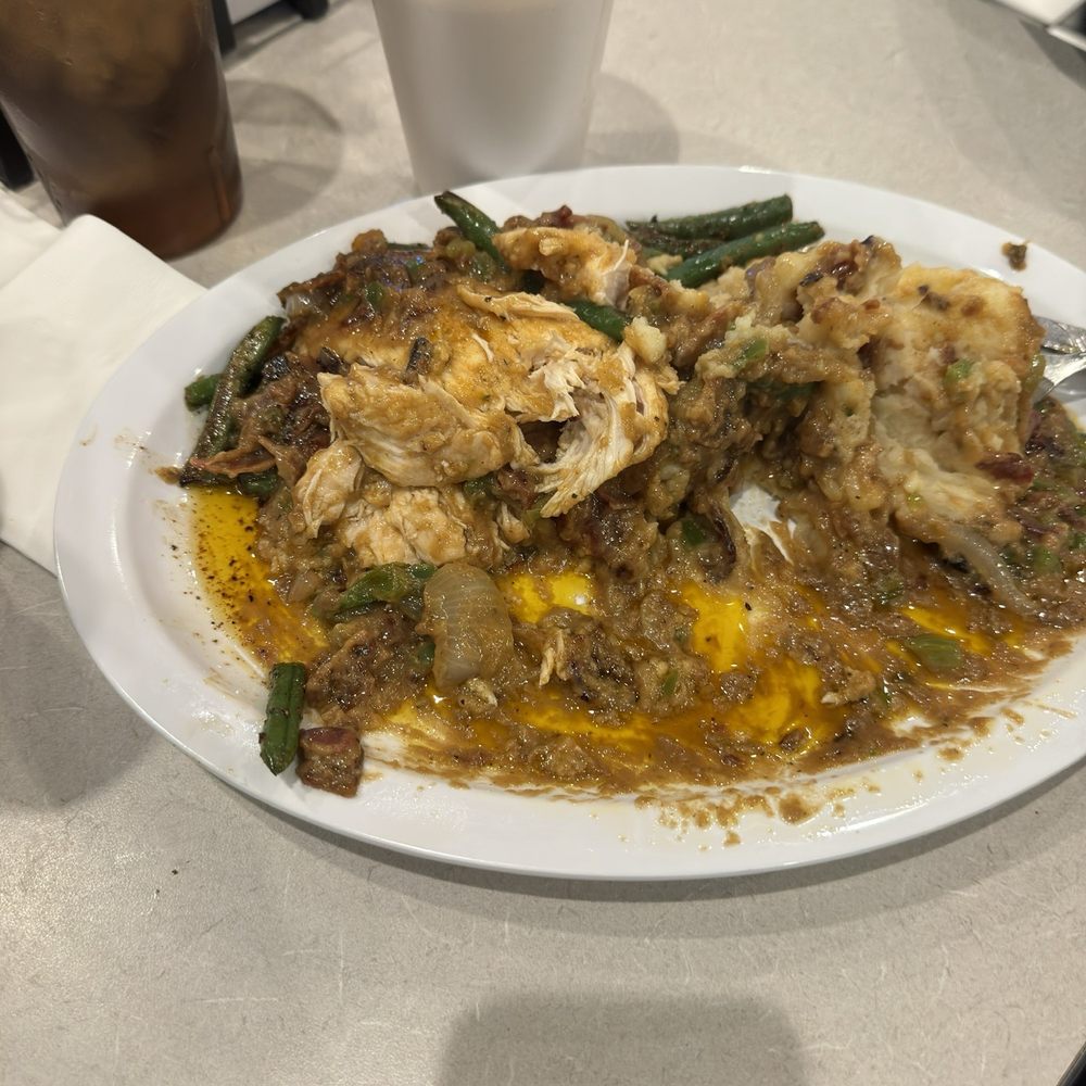 Downtown Diner - Chicken smothered in grease - Diners Near Me - Celebration, Florida Downtown Diner - Chicken smothered in grease - Diners Near Me - Celebration, Florida