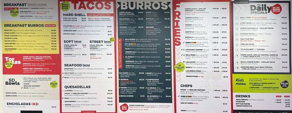 Menu photo 1 Burros & Fries Seal Beach, CA Menu photo 1 Burros & Fries Seal Beach, CA