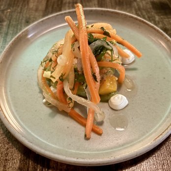 Nightshade Noodle Bar - Fermented rice cakes, green chili sauce, crispy confit duck tongues - Vietnamese Near Me - Lynn, Massachusetts Nightshade Noodle Bar - Fermented rice cakes, green chili sauce, crispy confit duck tongues - Vietnamese Near Me - Lynn, Massachusetts