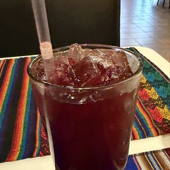 Inka  Kitchen - Chicha Morada. Made with fermented purple corn and other things. Delicious. - Peruvian Near Me - Chambersburg, Pennsylvania