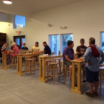 Lone Eagle Brewing - Seating area opposite the bar. - Breweries Near Me - Flemington, New Jersey