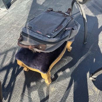 Grand Hotel Parker's - Little stool for bags are provided - it's the details that separate good from great! - Hotels Near Me - Naples, NA