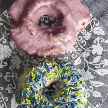 Countryside Donut - Seahawks Sprinkle and Blueberry Glaze Old Fashioned. - Donuts Near Me - Mountlake Terrace, Washington