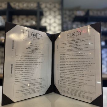 Elody - The menu - Italian Near Me - Saratoga Springs, New York