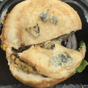 PINCHO - Pincho burger with mold on the bottom bun. - Latin American Near Me - Pembroke Pines, Florida PINCHO - Pincho burger with mold on the bottom bun. - Latin American Near Me - Pembroke Pines, Florida