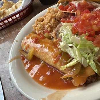 Casa Rio - My order el sombrero plate no cheese it's Soooo delicious - Mexican Near Me - San Antonio, Texas