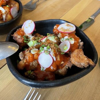 PORT UNION - Buffalo cauliflower appetizer - yummy!!! - Gluten-Free Near Me - Chicago, Illinois PORT UNION - Buffalo cauliflower appetizer - yummy!!! - Gluten-Free Near Me - Chicago, Illinois