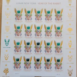 US Post Office - Lunar New Year stamps