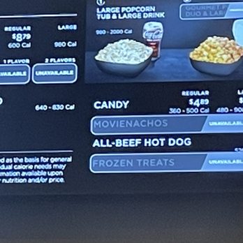 AMC Montclair Place 12 - Out of icee's,Nachos, and POPCORN - Cinema Near Me - Montclair, California
