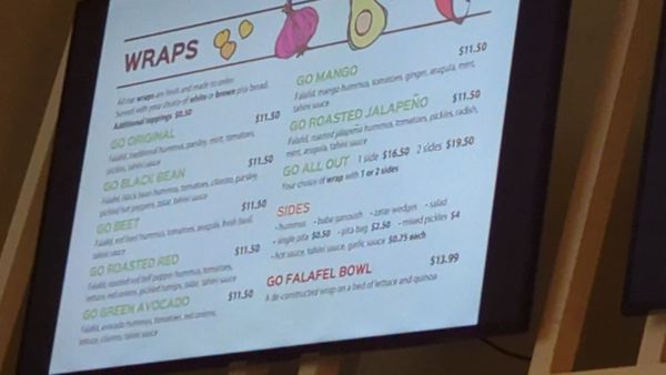 Menu photo 7 Chickpeas Ottawa, ON