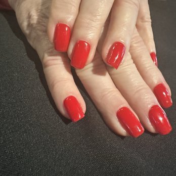 Chloe Nails & Spa - Flawless red gel manicure - Nail Salons Near Me - Glendale, Arizona