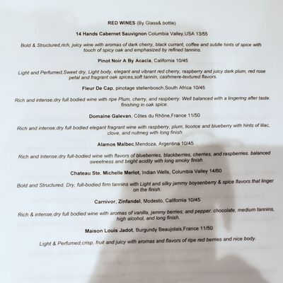Menu photo 8 aView Wilmington, NC