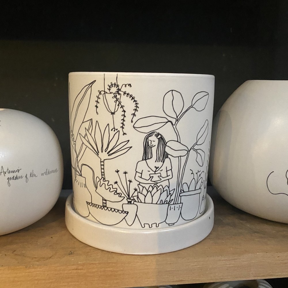 Super cute planter! Super cute planter!