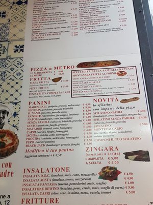 Menu photo 2 Pizzeria 400 Gradi Naples, NA