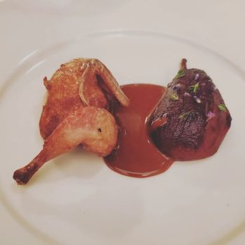 Esme - Quail with foie gras and poached pear. - Party & Event Planning Near Me - Chicago, Illinois