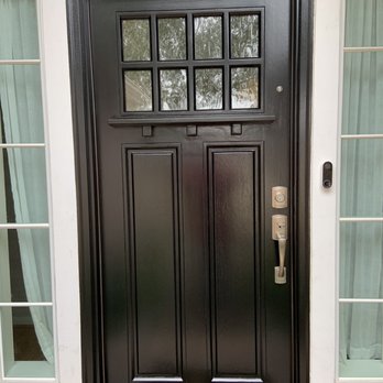 Ricks Front Door Refinishing - Refinished door - Refinishing Services Near Me - Pasadena, Texas