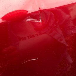Before: dent and scratch on my driver side door