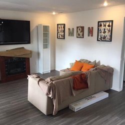 Affordable Floors - Our living room AFTER