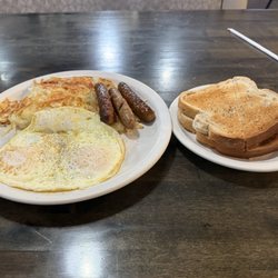 Sunrise Family Diner - Two egg breakfast special, the best!