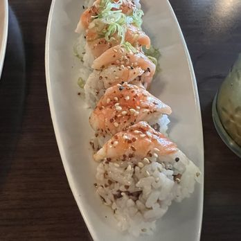 Isaki Sushi - Salmon Special Roll - Japanese Near Me - Thousand Oaks, California Isaki Sushi - Salmon Special Roll - Japanese Near Me - Thousand Oaks, California