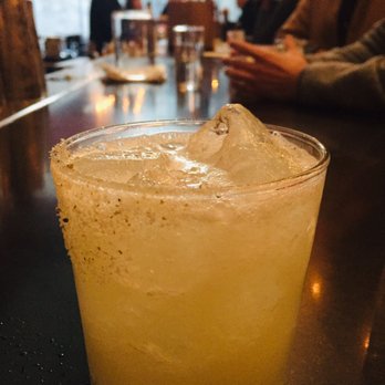 Comal - Backyard bar, Margarita on the rocks with salt - Mexican Near Me - Berkeley, California