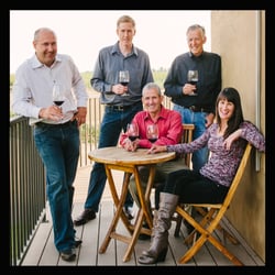 Pepper Bridge Winery and Amavi Cellars Tasting Room - Two generations of the three families in ownership are represented in these five faces...