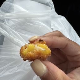 Corn nugget with real corn! Yummm Corn nugget with real corn! Yummm